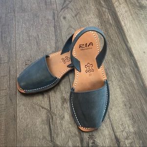 Authentic Spanish Espadrilles Leather NWOT